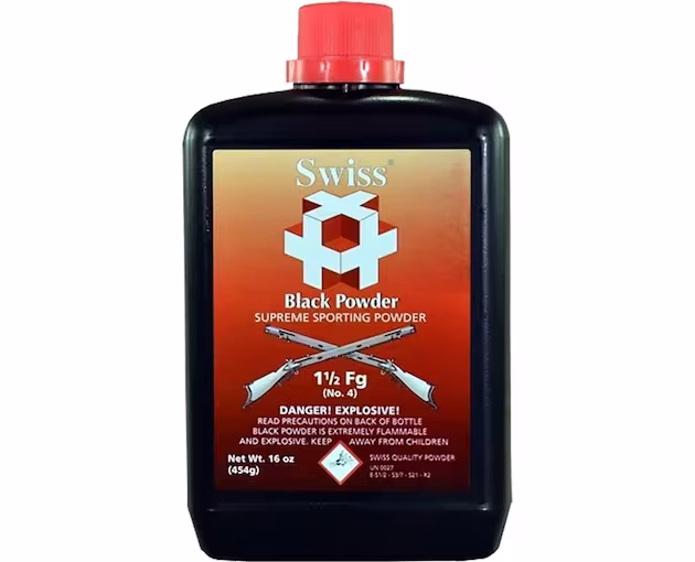Swiss 1-1/2 Fg Black Powder 1 lb